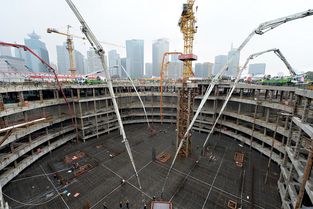 上海建工圓滿(mǎn)完成上海國(guó)際金融中心大底板砼澆搗，標(biāo)志核心工程施工進(jìn)入新階段